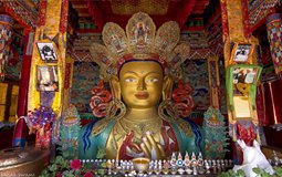 BreathtakingIndia Exclusive: Thikse Monastery Things to Do | Jammu & Kashmir Things to Do - Maitreya Buddha